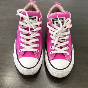 Converse Fuchsia Low-Top Sneakers